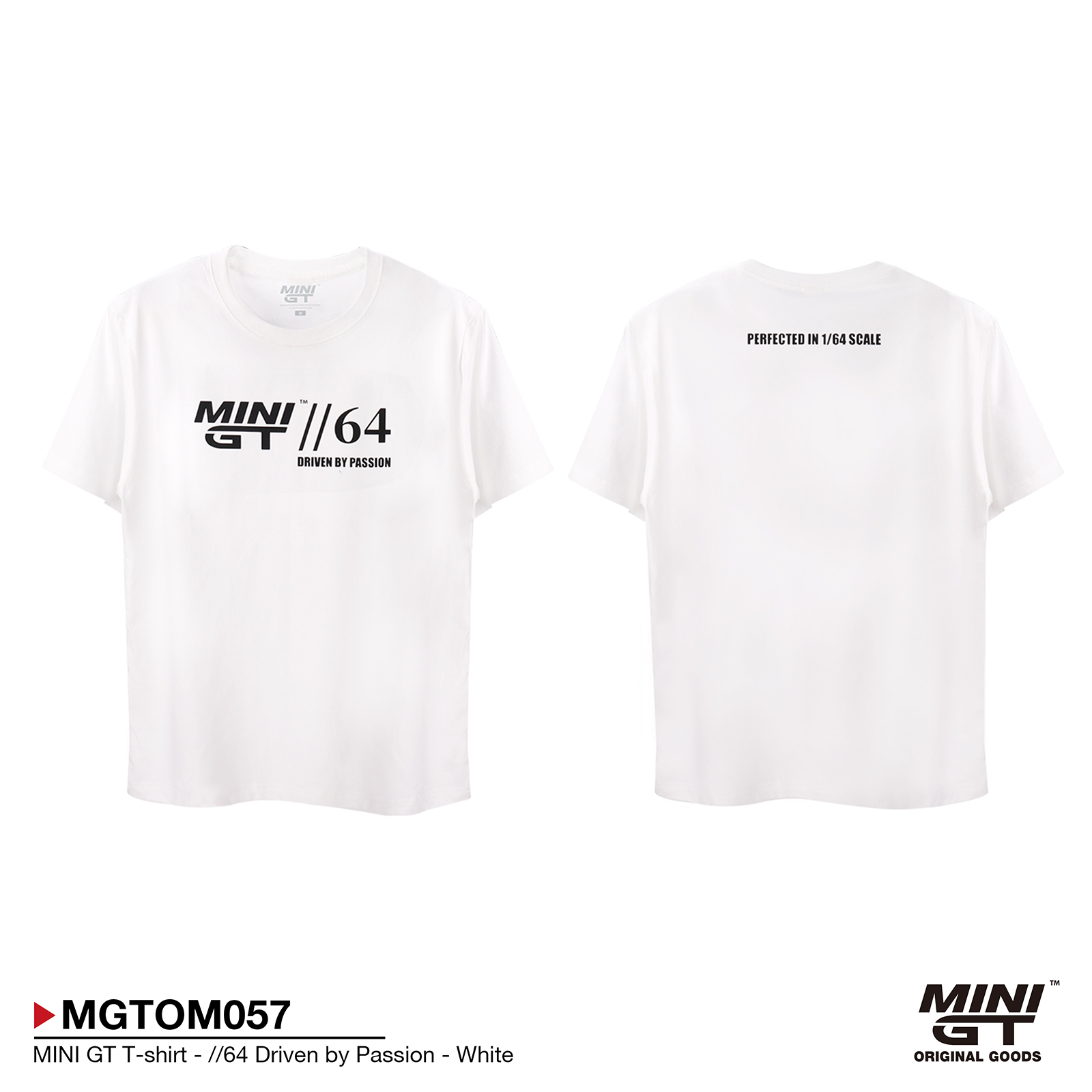 MINI GT T-shirt - //64 Driven by Passion - White