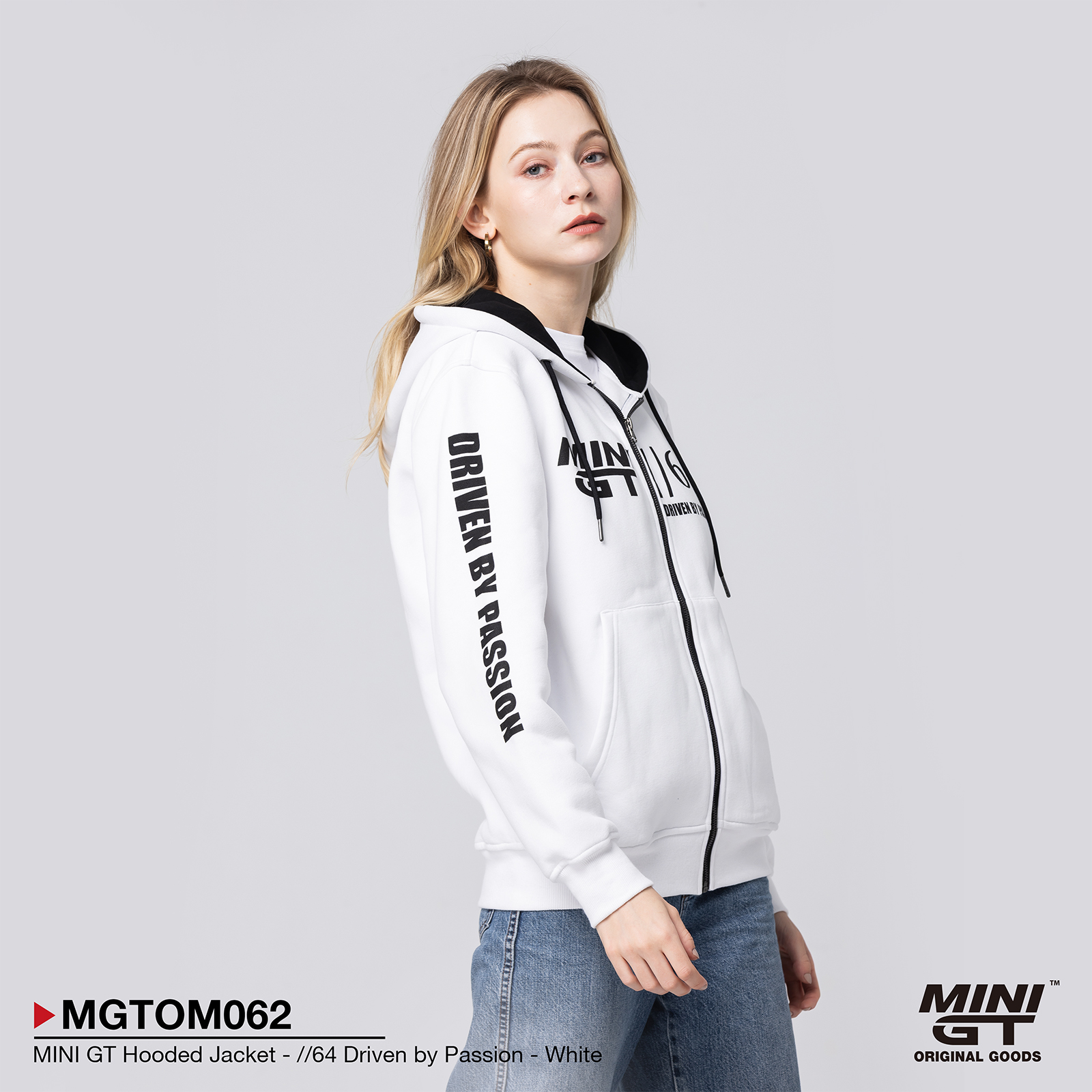 MINI GT Hooded Jacket - //64 Driven by Passion - White