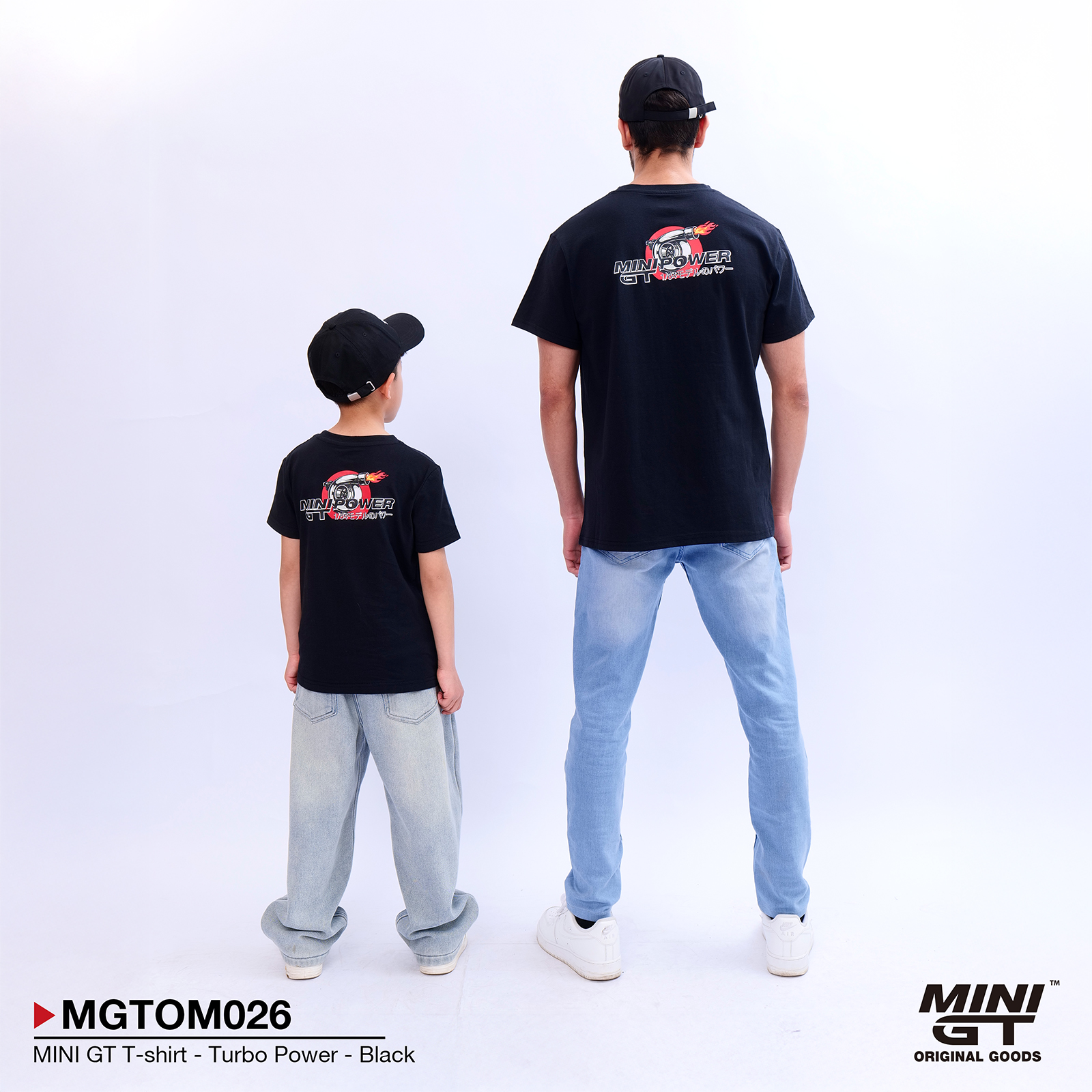 MINI GT T-shirt - Turbo Power - Black