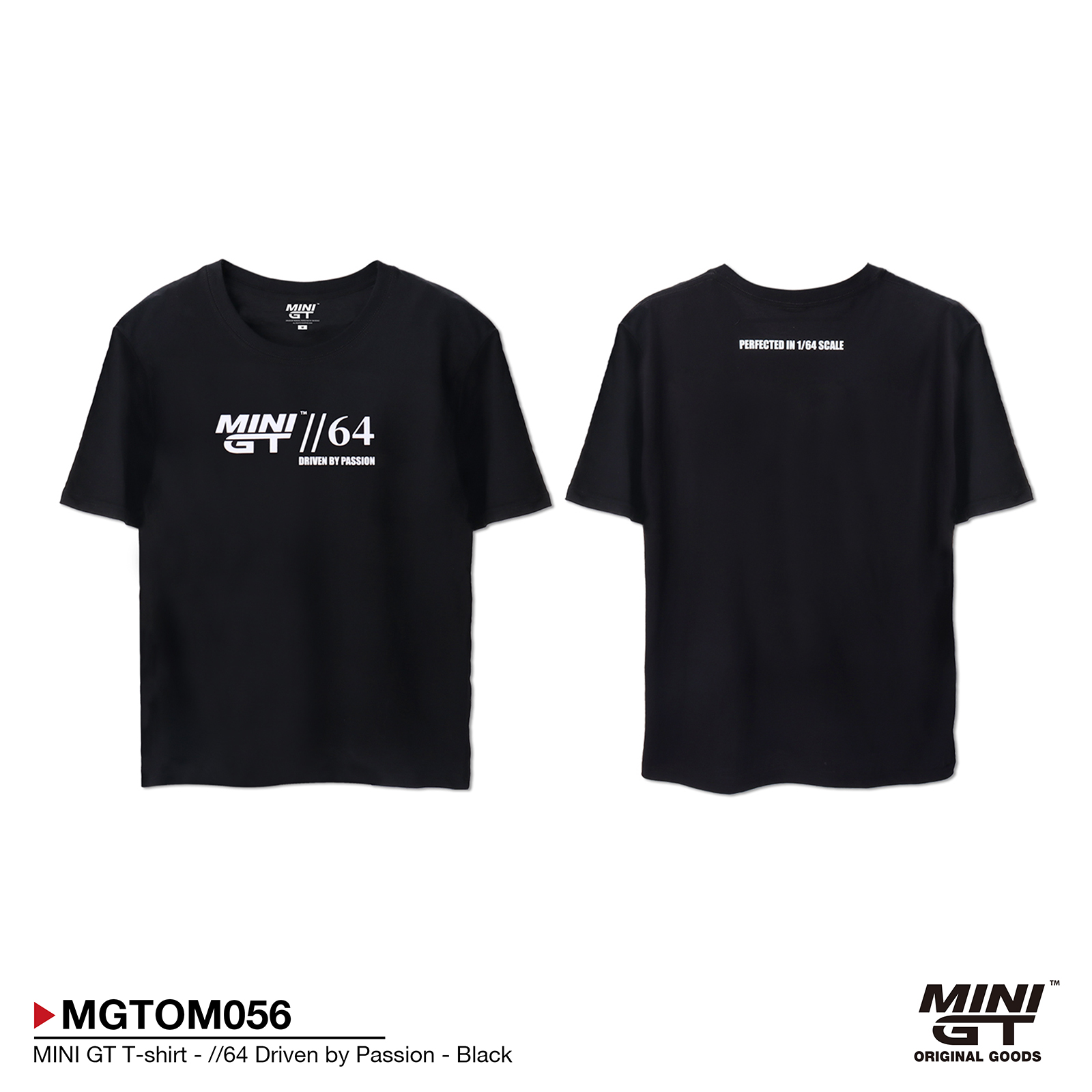 MINI GT T-shirt - //64 Driven by Passion - Black