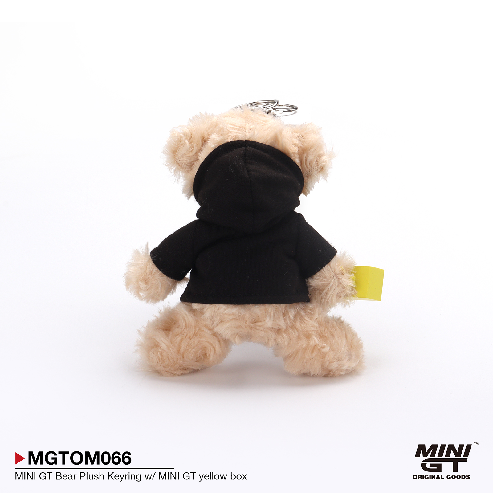 MINI GT Bear Plush Keyring w/ MINI GT yellow box