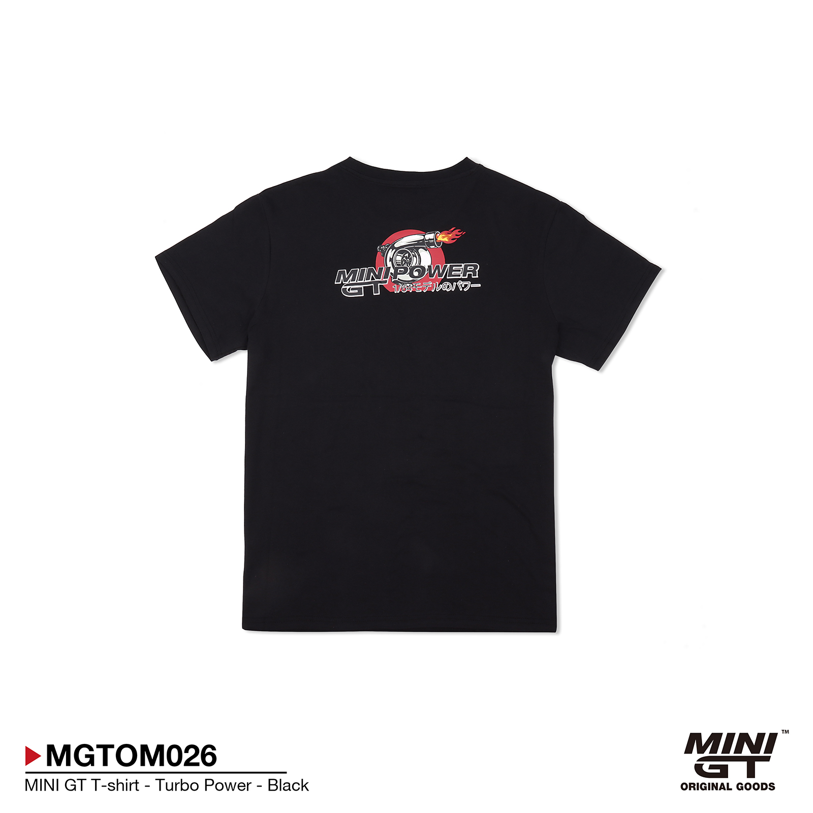 MINI GT Kids T-shirt - Turbo Power - Black