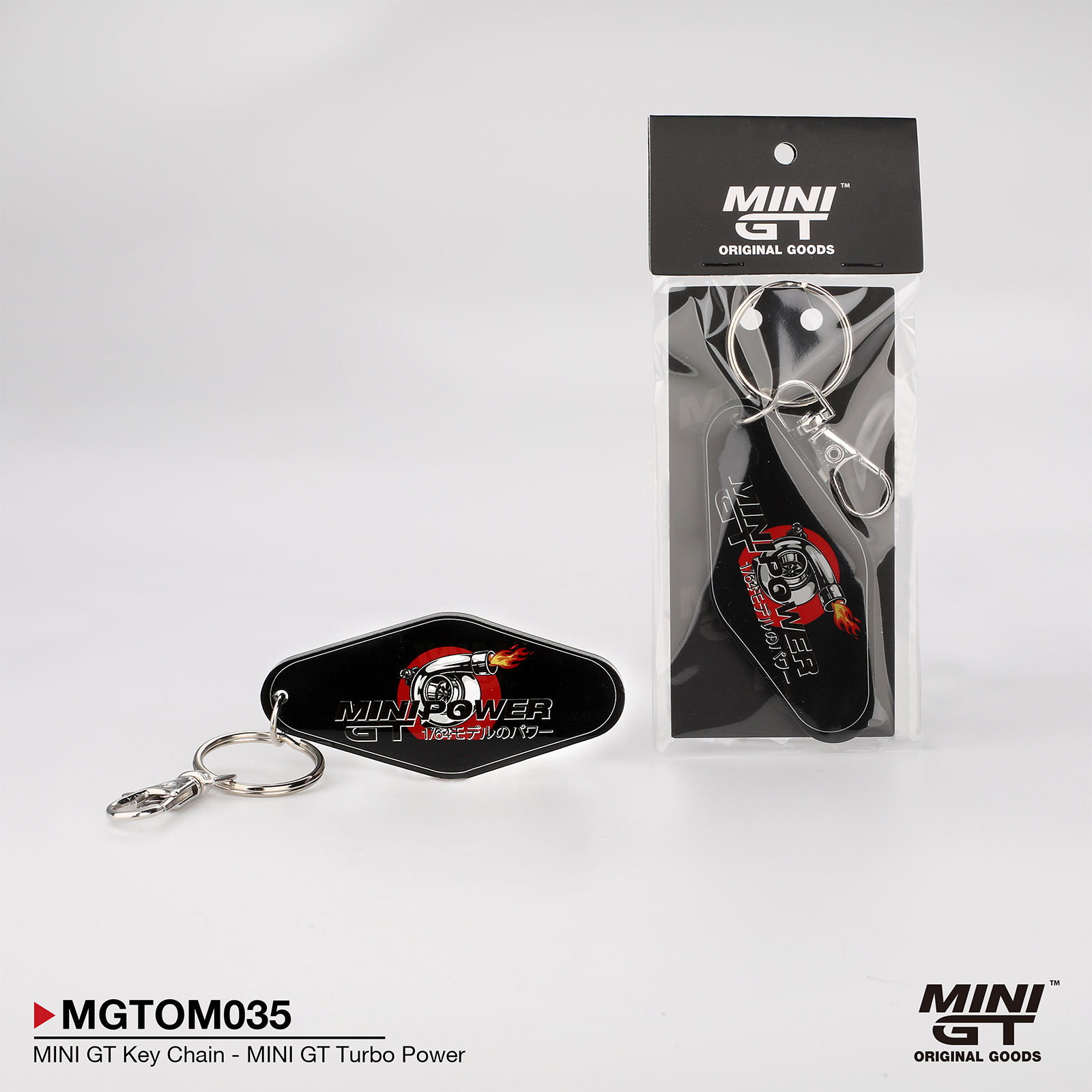 MINI GT Key Chain - MINI GT Turbo Power