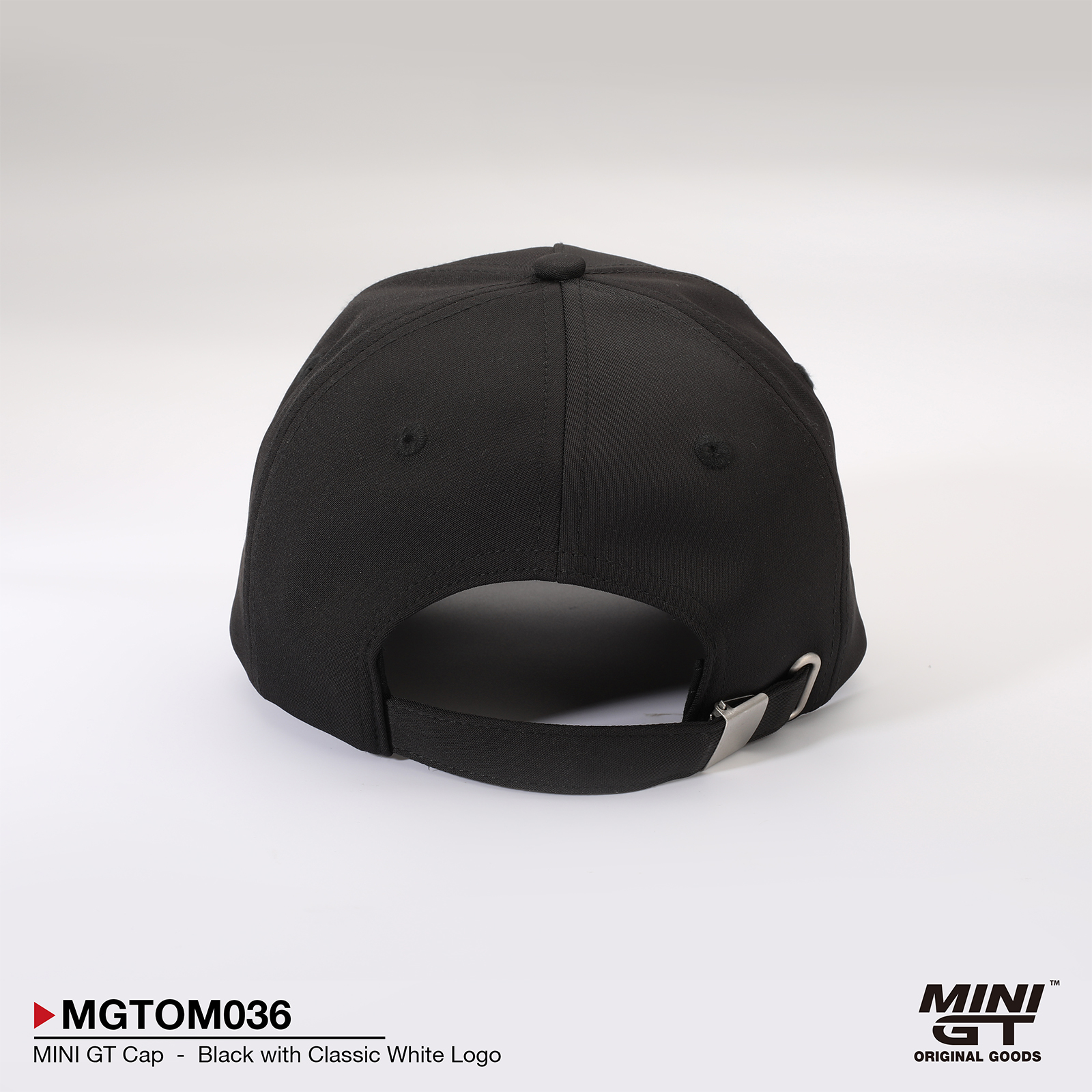 MINI GT Cap  -  Black with Classic White Logo