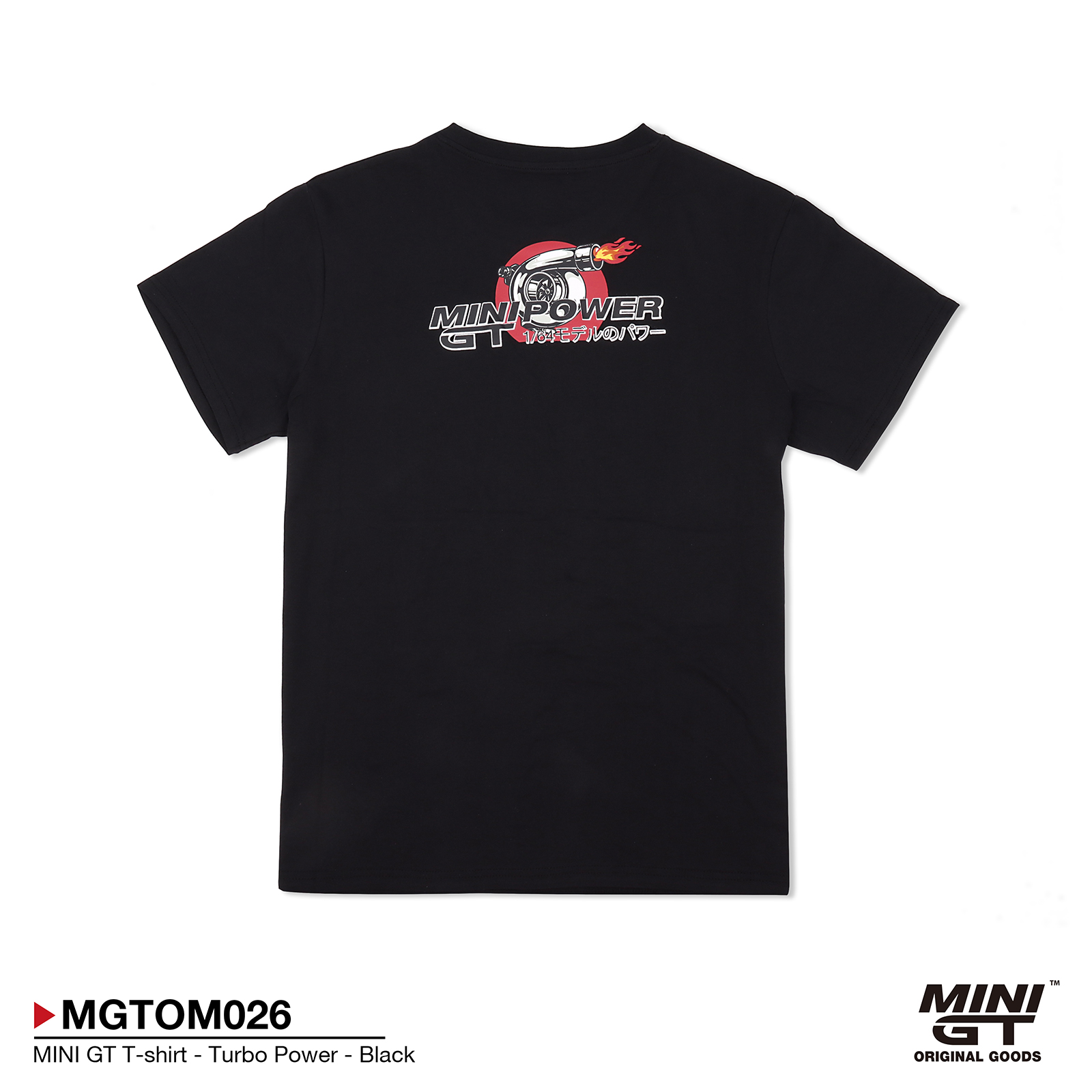 MINI GT T-shirt - Turbo Power - Black