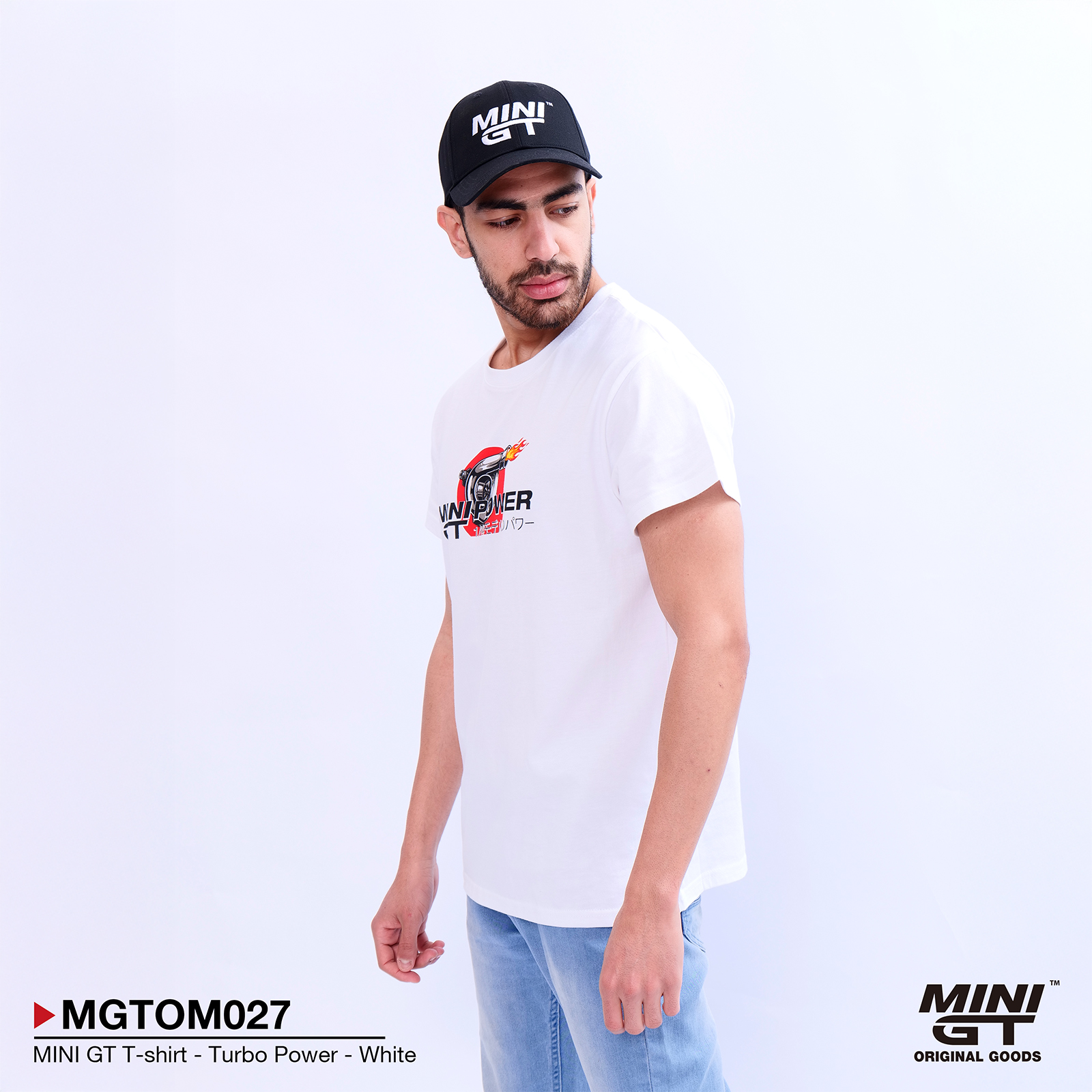 MINI GT T-shirt - Turbo Power - White