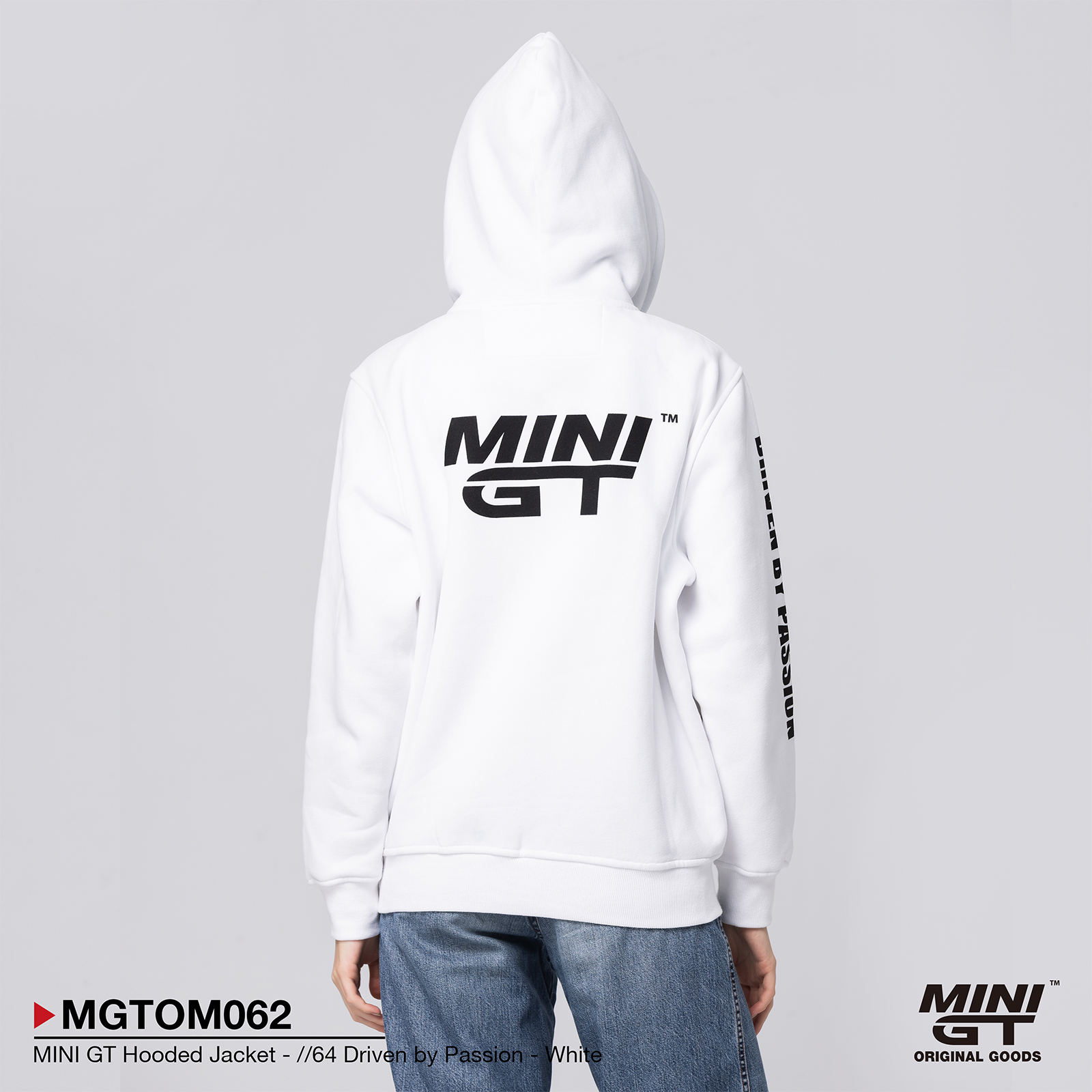 MINI GT Hooded Jacket - //64 Driven by Passion - White