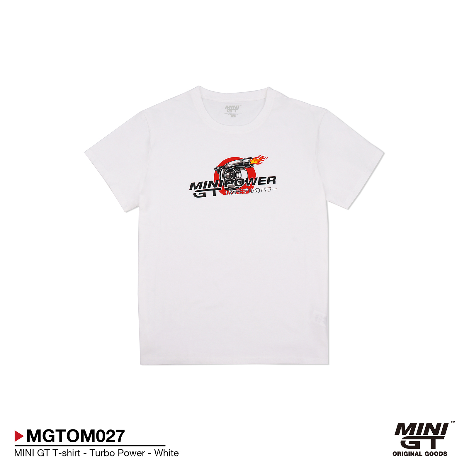 MINI GT Kids T-shirt - Turbo Power - White