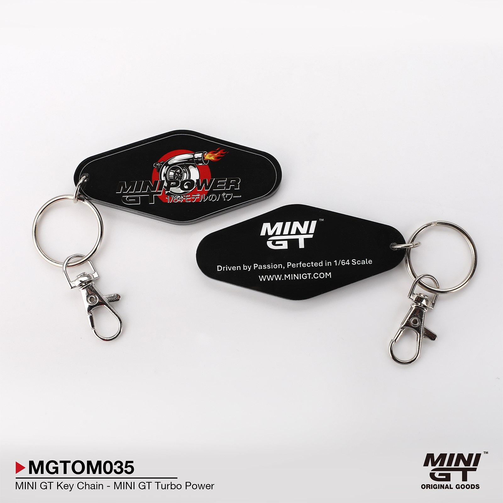 MINI GT Key Chain - MINI GT Turbo Power