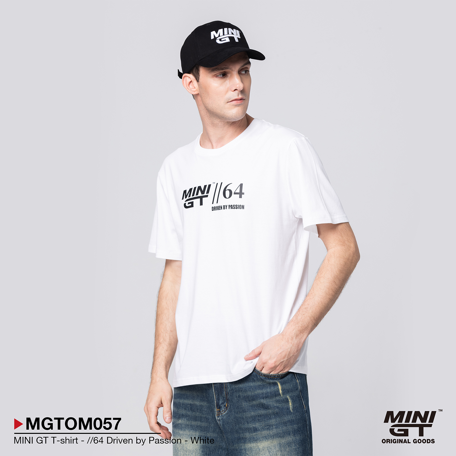 MINI GT T-shirt - //64 Driven by Passion - White