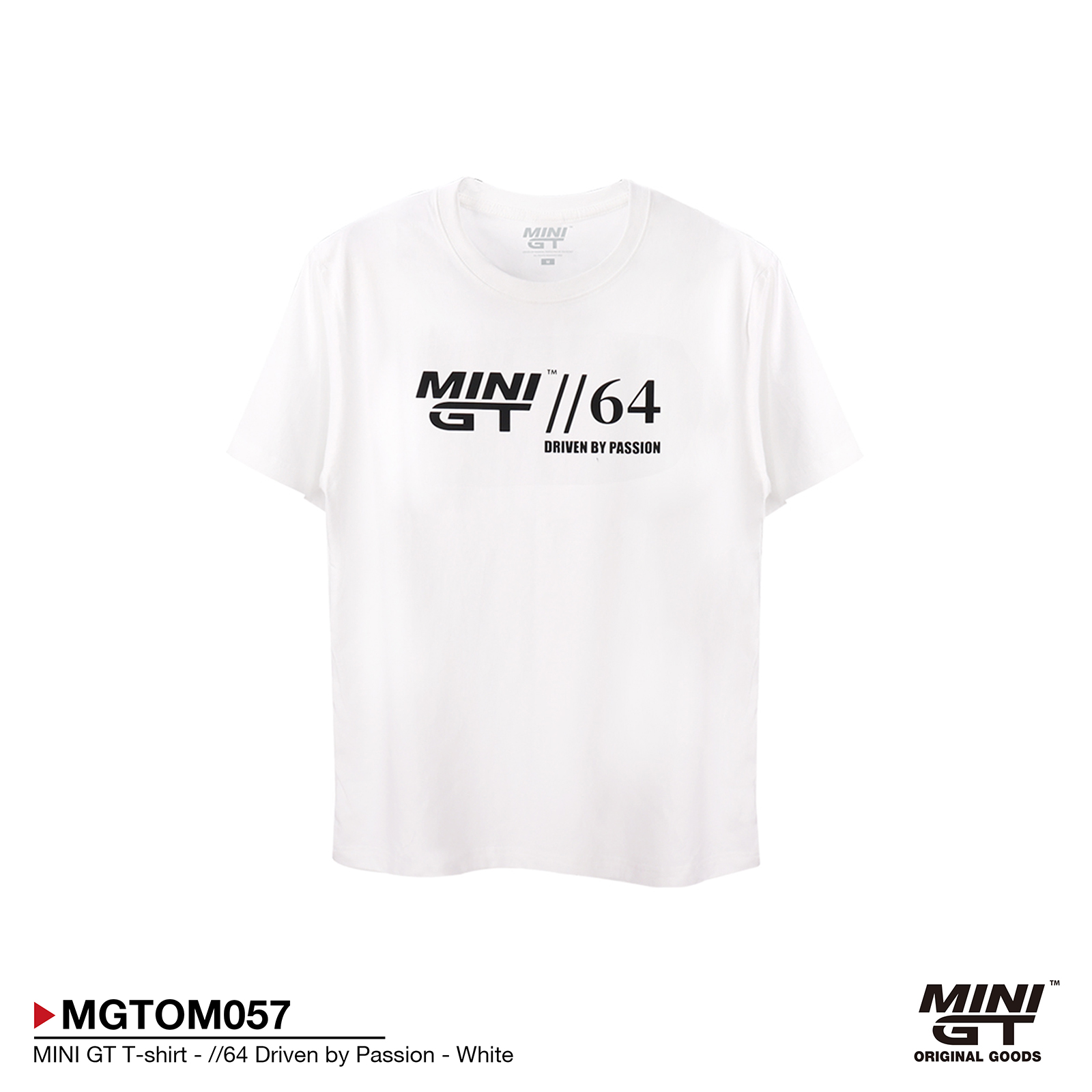 MINI GT T-shirt - //64 Driven by Passion - White