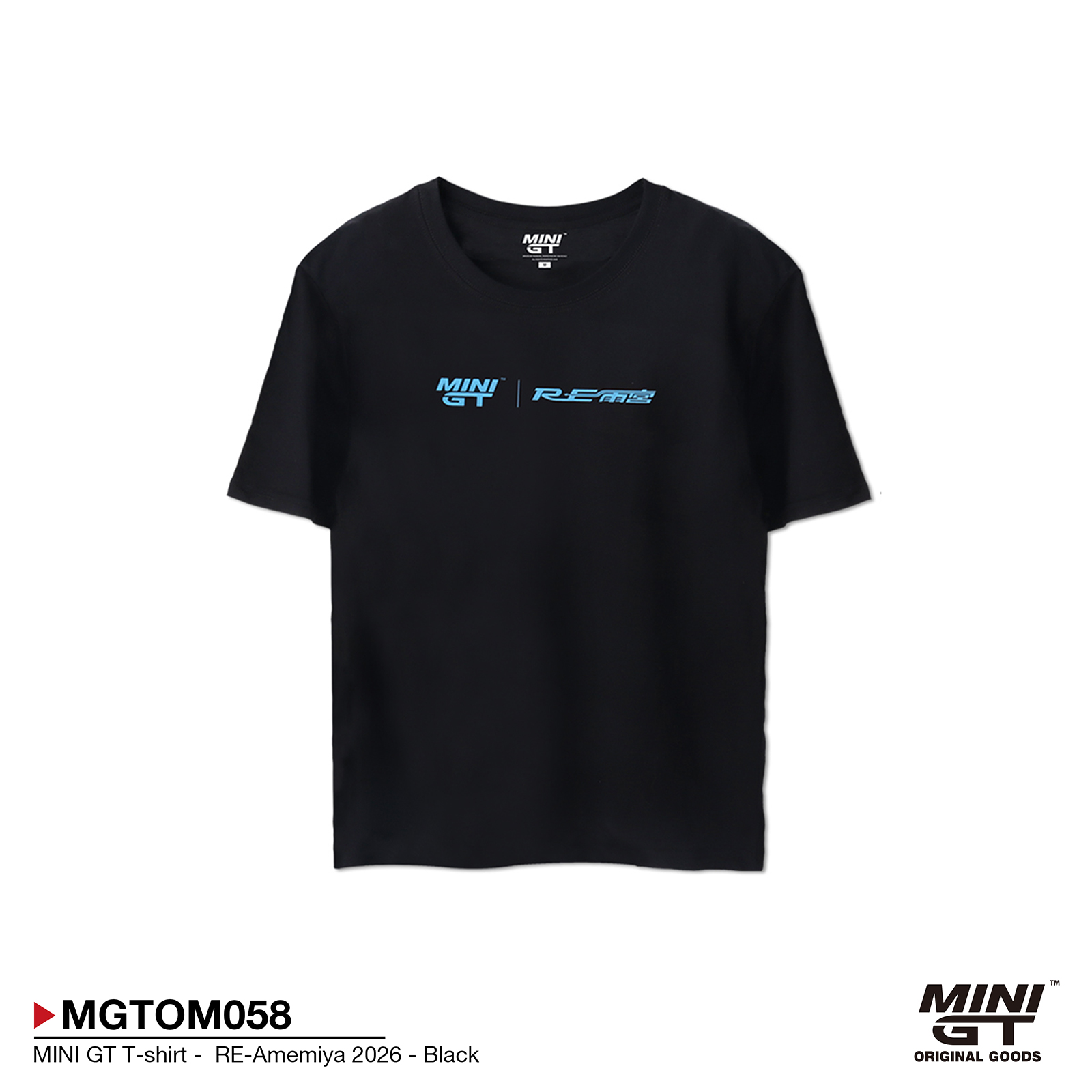 MINI GT T-shirt -  RE-Amemiya 2026 - Black