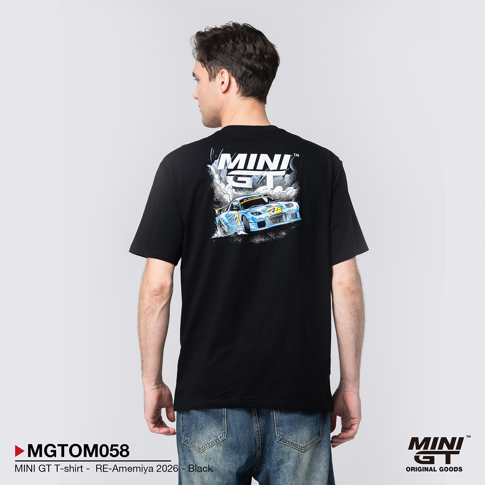 MINI GT T-shirt -  RE Amemiya 2026 - Black