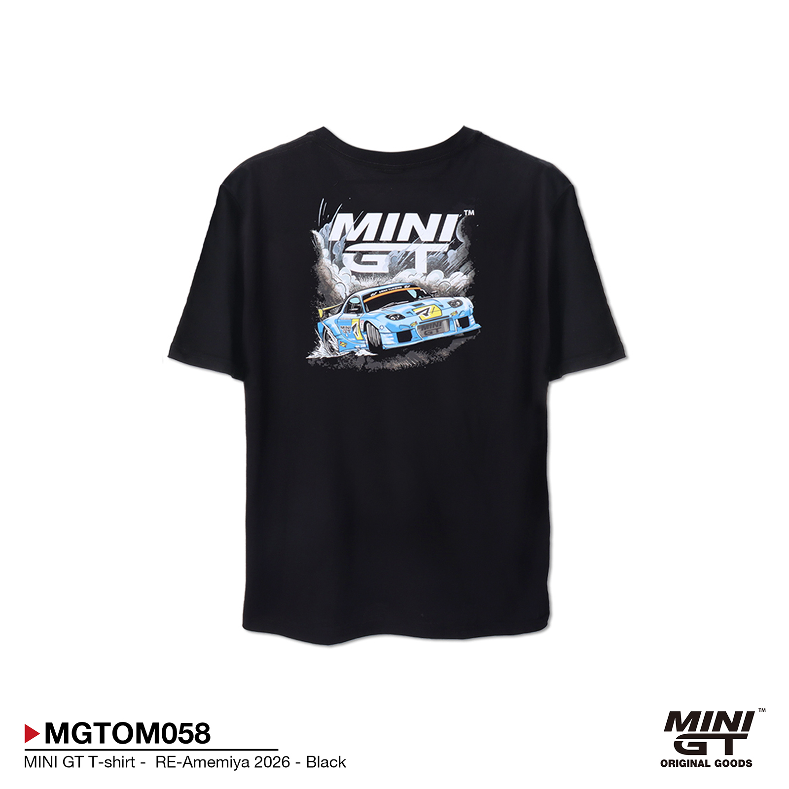 MINI GT T-shirt -  RE-Amemiya 2026 - Black