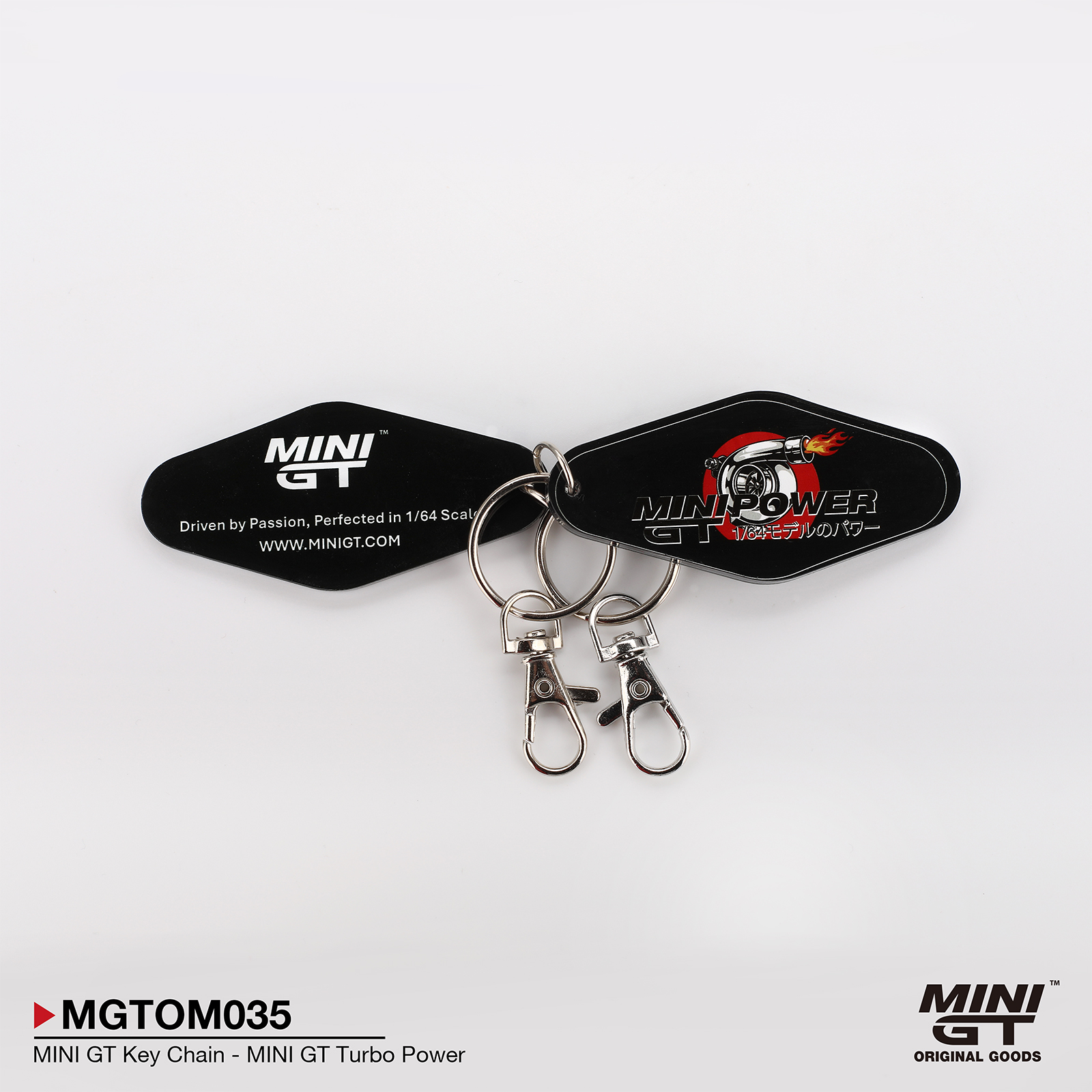 MINI GT Key Chain - MINI GT Turbo Power