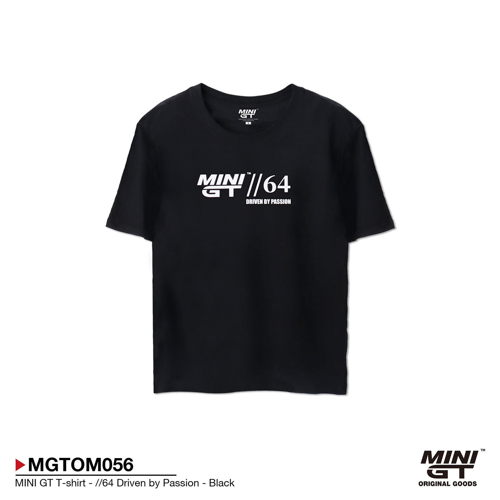 MINI GT T-shirt - //64 Driven by Passion - Black