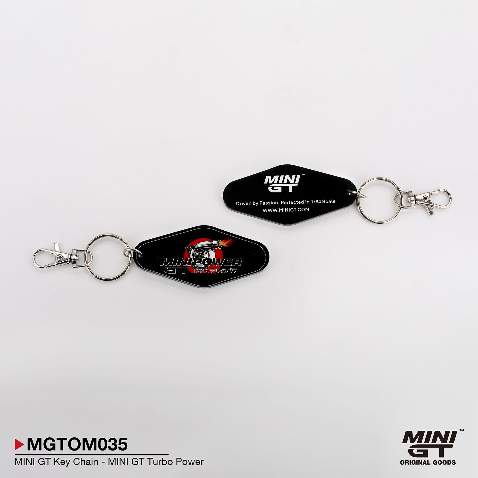 MINI GT Key Chain - MINI GT Turbo Power