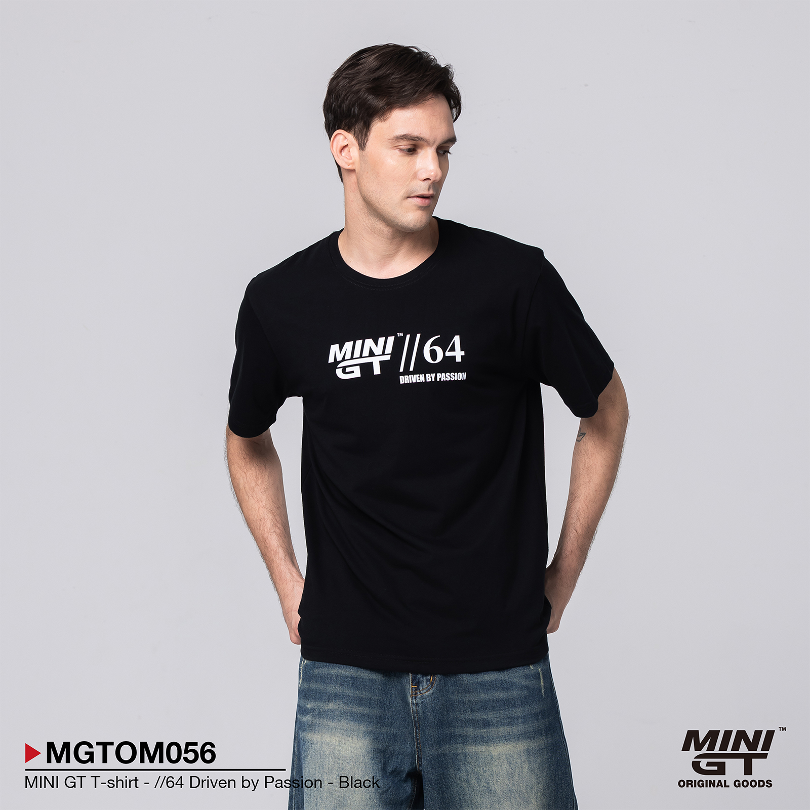 MINI GT T-shirt - //64 Driven by Passion - Black
