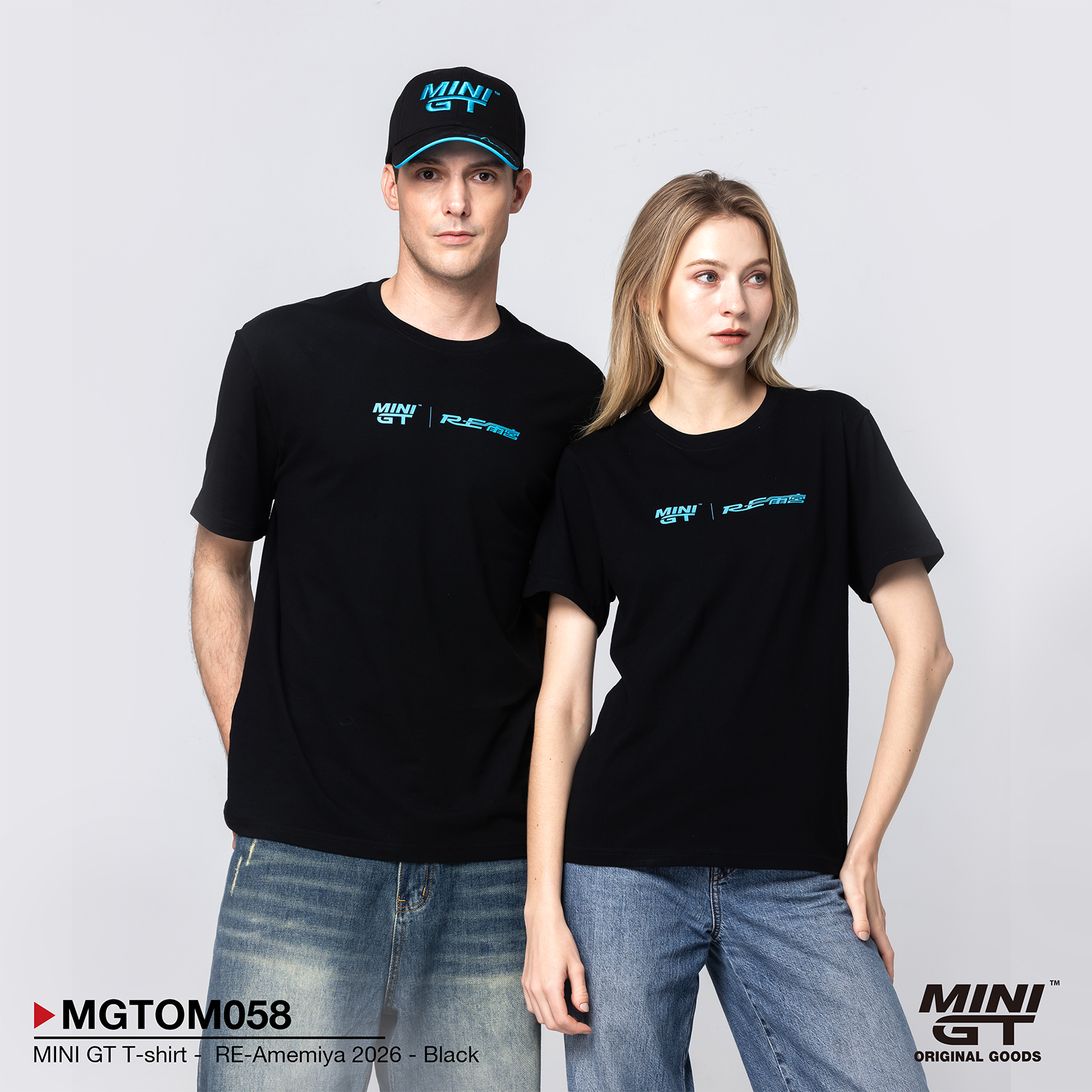 MINI GT T-shirt -  RE Amemiya 2026 - Black
