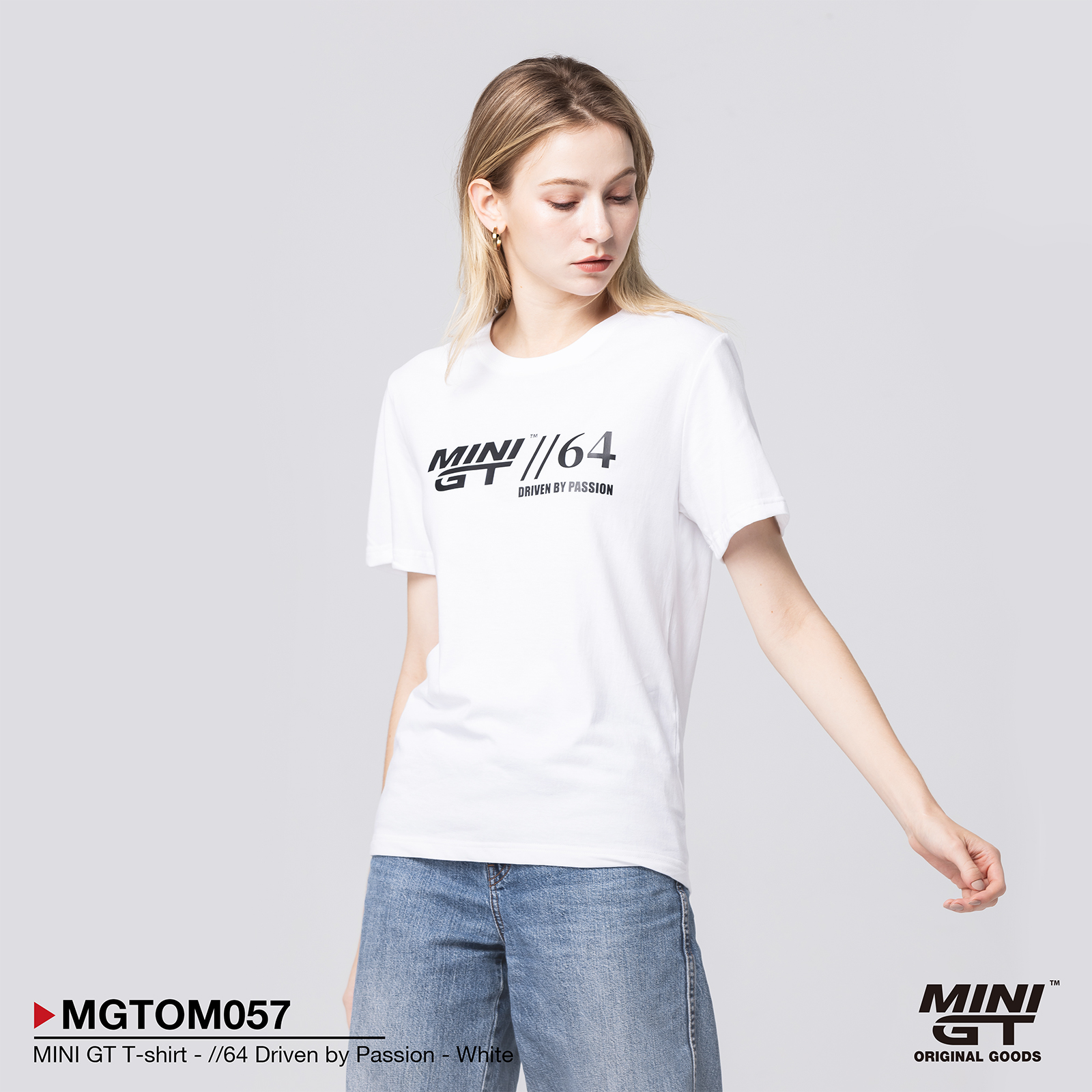 MINI GT T-shirt - //64 Driven by Passion - White