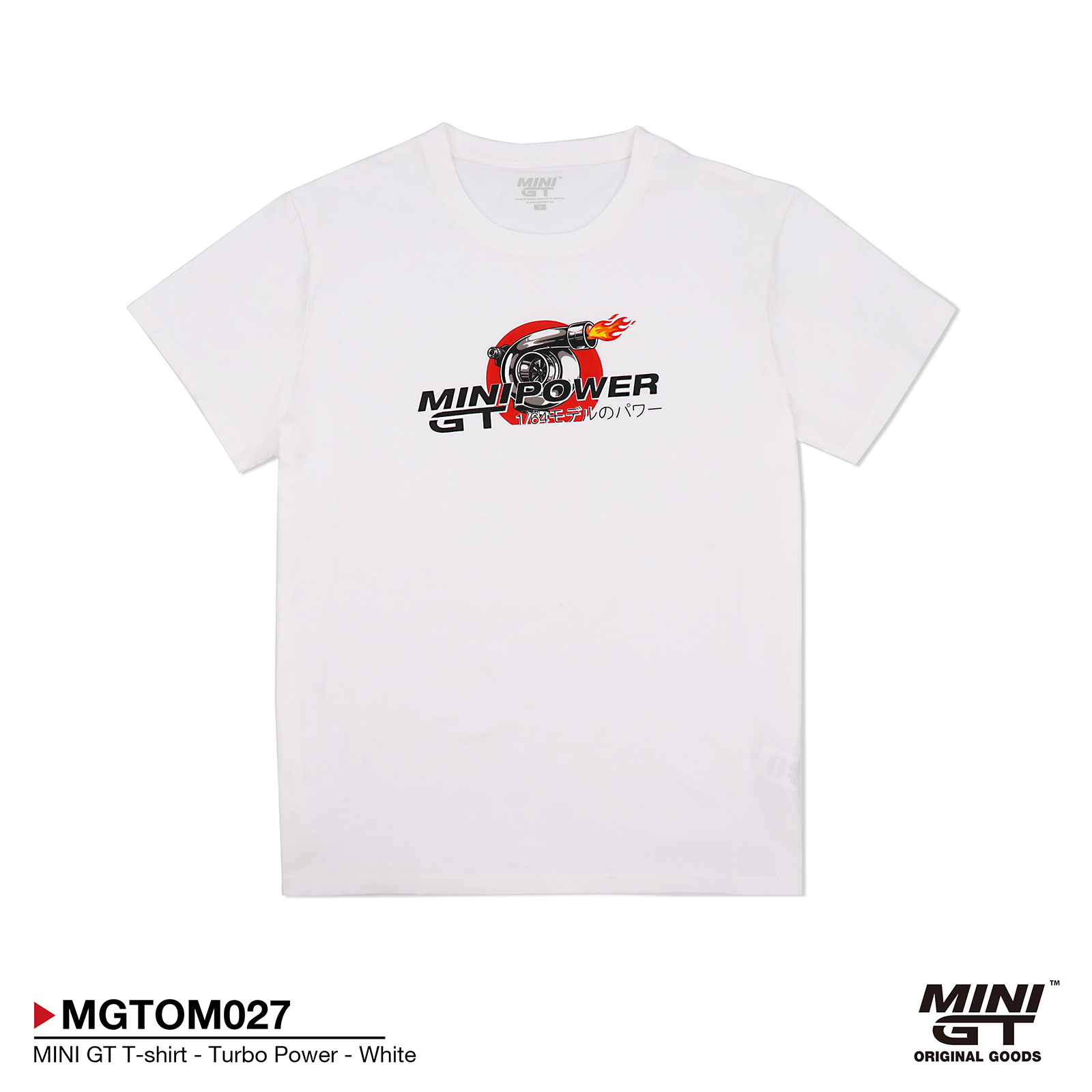 MINI GT T-shirt - Turbo Power - White